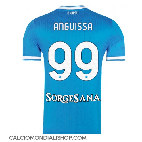 Maglie da calcio SSC Napoli Frank Anguissa #99 Prima Maglia 2025-26 Manica Corta